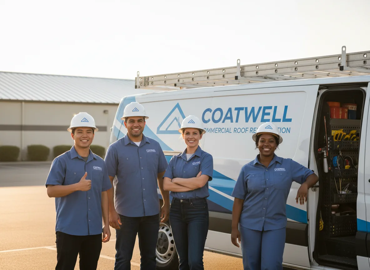 Commercial roof coating company in Lyons, NY